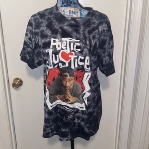 HYBRID APPAREL Tupac graphic tee size L